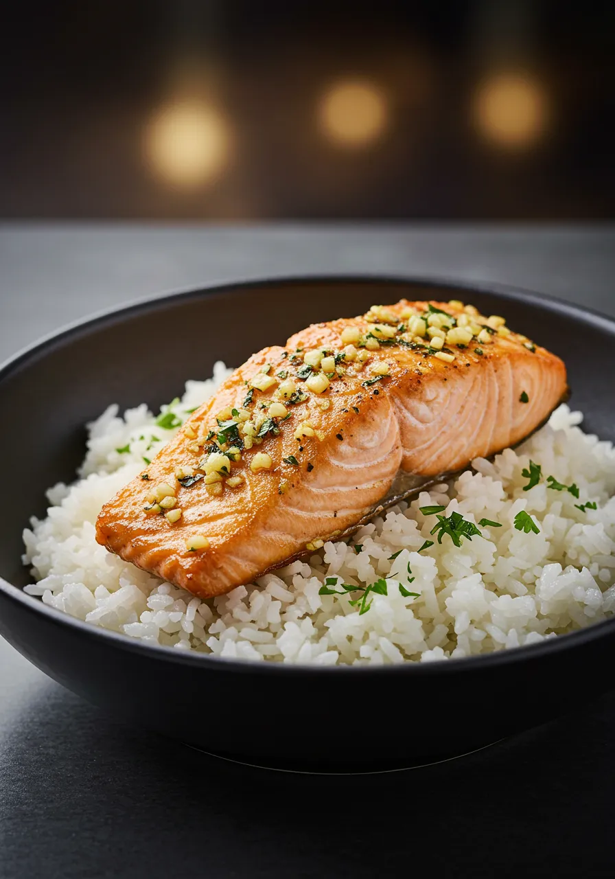 Garlic Salmon Bliss